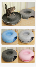 Four Seasons Available Cat Nest Round Woolen Felt photo 20