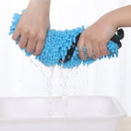 Super Absorbent Pet Bath Towel – Quick-Dry Microfiber Dog Drying Towel with Hand Pockets