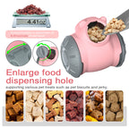 Interactive Dog Puzzle Toy – Treat-Dispensing Slow Feeder & Tumbler for Small & Medium Dogs