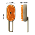 3-in-1 Cat Steam Brush – Electric Steamy Grooming & Deshedding Brush for Cats (USB Rechargeable)
